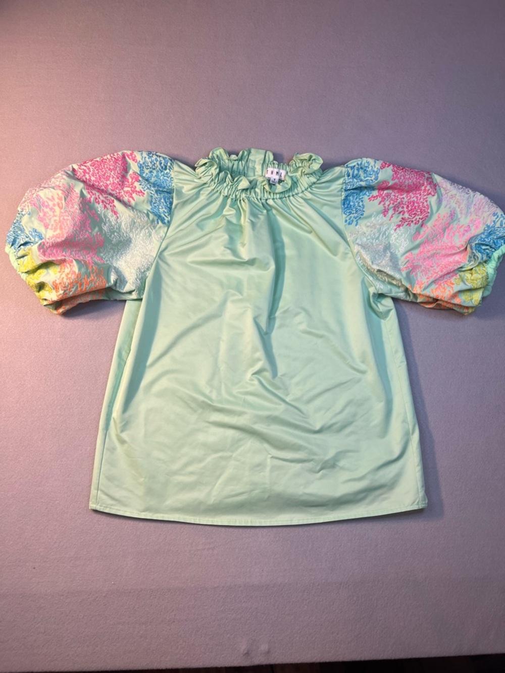 THML puff sleeve blouse size Small